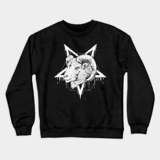 Satanic Pentagram Baphomet Crewneck Sweatshirt